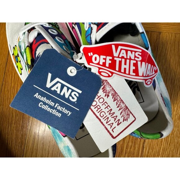 Women’s 7 Vans Anaheim Factory Collection Hoffman Fabrics Original Skate Shoes - Picture 8 of 10